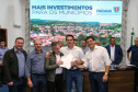 Governador Carlos Massa Ratinho Junior se reúne em Irati com os prefeitos do Centro-Sul do Paraná, e repassa recursos para investimentos em diversos municípios da região. O secretário do Desenvolvimento Urbano e Obras Públicas, João Carlos Ortega, também participa do encontro. - Irati, 07/06/2019 - Foto: Geraldo Bubniak/ANPr