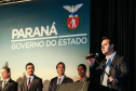 Prevenção nas escolas e conselhos municipais são prioridades do DEPSD. Ligado à Secretaria de Segurança Pública, Departamento Estadual de Políticas Públicas sobre Drogas atua para conter o avanço da drogadição no Estado. É esse departamento que organiza a campanha Junho Paraná Sem Drogas, lançada pelo Governo do Estado no último dia 4, (foto). Na foto, o governador Carlos Massa Ratinho Junior   -  Curitiba, 04/06/2019 -Foto: Geraldo Bubniak/ANPr