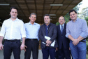 Governador carlos Massa Ratinho Junior durante encontro com o diretor - geral brasileiro da Itaipu Binacional, general Joaquin Silva e Luna  -  Foz do Iguaçu, 12/06/2019  -  Foto: Rodrigo Félix Leal/ANPr
