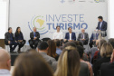 Governador Carlos Massa Ratinho Junior participa do seminário  do programa Investe Turismo, em Foz do Iguaçu. Na foto, o ministro do Turismo, Marcelo Álvaro Antônio. Foto: Arnaldo Alves/ANPr