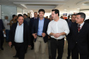 Governador Carlos Massa Ratinho Junior participa do seminário  do programa Investe Turismo, em Foz do Iguaçu. Foto: Rodrigo Felix Leal/ANPr