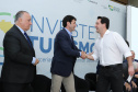 Governador Carlos Massa Ratinho Junior participa do seminário  do programa Investe Turismo, em Foz do Iguaçu. Foto: Rodrigo Felix Leal/ANPr