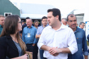O governador Carlos Massa Ratinho Junior esteve nesta quarta-feira (12) na Digital Agro 2019, em Carambeí, nos Campos Gerais. O evento apresenta e discute as principais novidades tecnológicas para o agronegócio, como a digitalização do campo, automação, robótica, internet das coisas e Big Data. Foto: Rodrigo Felix Leal/ANPr