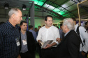 O governador Carlos Massa Ratinho Junior esteve nesta quarta-feira (12) na Digital Agro 2019, em Carambeí, nos Campos Gerais. O evento apresenta e discute as principais novidades tecnológicas para o agronegócio, como a digitalização do campo, automação, robótica, internet das coisas e Big Data. FotoJaelson Lucas/ANPr