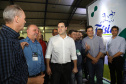 O governador Carlos Massa Ratinho Junior esteve nesta quarta-feira (12) na Digital Agro 2019, em Carambeí, nos Campos Gerais. O evento apresenta e discute as principais novidades tecnológicas para o agronegócio, como a digitalização do campo, automação, robótica, internet das coisas e Big Data. FotoJaelson Lucas/ANPr