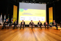 O governador Carlos Massa Ratinho Junior participou nesta quinta-feira (13), no auditório da Federação das Indústrias do Estado do Paraná (Fiep), do lançamento do programa Mobilização pelo Emprego e Produtividade para Todos.  -  Curitiba, 13/11/2019  -  Foto: Geraldo Bubniak/ANPr