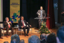 O governador Carlos Massa Ratinho Junior participou nesta quinta-feira (13), no auditório da Federação das Indústrias do Estado do Paraná (Fiep), do lançamento do programa Mobilização pelo Emprego e Produtividade para Todos.  -  Curitiba, 13/11/2019  -  Foto: Geraldo Bubniak/ANPr