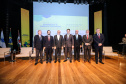 O governador Carlos Massa Ratinho Junior participou nesta quinta-feira (13), no auditório da Federação das Indústrias do Estado do Paraná (Fiep), do lançamento do programa Mobilização pelo Emprego e Produtividade para Todos.  -  Curitiba, 13/11/2019  -  Foto: Geraldo Bubniak/ANPr
