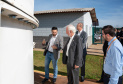 O vice-governador do Paraná Darci Piana, acompanhado do Diretor de Operações do Sebrae, Júlio Agostini e o Vice-presidente da Fecomércio e presidente do Sindilojas, Carlos Rodrigues do Nascimento visitaram a planta de produção de biogás e biometano, administrada pelo CIBiogás e que abastece parte da frota dos veículos da usina hidrelétrica de Itaipu.