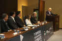 Governador Carlos Massa Ratinho Junior participa da abertura do I Simpósio Paranaense de Combate à Corrupção na Administração Pública. Na foto, o presidente da OAB-PR, Cássio Lisandro Telles  - Curitiba, 13/06/2019 - Foto: Jaelson Lucas/ANPr