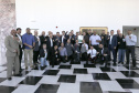 O governador Carlos Massa Ratinho Junior reuniu-se com representantes das Artes Marciais. Participaram: superintendente do Esporte, Hélio Wirbiski; deputado Alexandre Amaro; entre outros.Curitiba, 17-06-19.Foto: Arnaldo Alves / ANPr.