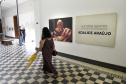  A exposição "História sem fim: o pensamento revolucionário de Adalice Araújo", no hall da Secretaria de Estado da Cultura do Paraná( SEEC). Curitiba, 01 de abril de 2019.Foto: Kraw Penas/SEEC