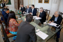 Governador Carlos Massa Ratinho Jr recebe visita do embaixador de Bangladesh Zulfiqar Rahman. -  Curitiba,17/06/2019 Foto:Jaelson Lucas / ANPr