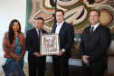 Governador Carlos Massa Ratinho Jr recebe visita do embaixador de Bangladesh Zulfiqar Rahman. -  Curitiba,17/06/2019 Foto:Jaelson Lucas / ANPr