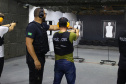 A Polícia Civil do Paraná promoveu na sexta-feira (14) a primeira edição do Curso de Orientação à Imprensa em Áreas de Conflito Armado, em Curitiba. Noções básicas sobre procedimentos policiais em locais de crime, atendimento pré-hospitalar de combate e instrução de tiro foram algumas das disciplinas ministradas no treinamento, que reuniu 20 jornalistas de veículos de comunicação paranaenses.  Curitiba, 17/06/2019  -  Foto: Divulgação Polícia Civil
