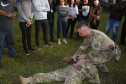 A Polícia Civil do Paraná promoveu na sexta-feira (14) a primeira edição do Curso de Orientação à Imprensa em Áreas de Conflito Armado, em Curitiba. Noções básicas sobre procedimentos policiais em locais de crime, atendimento pré-hospitalar de combate e instrução de tiro foram algumas das disciplinas ministradas no treinamento, que reuniu 20 jornalistas de veículos de comunicação paranaenses.  Curitiba, 17/06/2019  -  Foto: Divulgação Polícia Civil