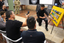 A Polícia Civil do Paraná promoveu na sexta-feira (14) a primeira edição do Curso de Orientação à Imprensa em Áreas de Conflito Armado, em Curitiba. Noções básicas sobre procedimentos policiais em locais de crime, atendimento pré-hospitalar de combate e instrução de tiro foram algumas das disciplinas ministradas no treinamento, que reuniu 20 jornalistas de veículos de comunicação paranaenses.  Curitiba, 17/06/2019  -  Foto: Divulgação Polícia Civil