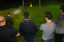 A Polícia Civil do Paraná promoveu na sexta-feira (14) a primeira edição do Curso de Orientação à Imprensa em Áreas de Conflito Armado, em Curitiba. Noções básicas sobre procedimentos policiais em locais de crime, atendimento pré-hospitalar de combate e instrução de tiro foram algumas das disciplinas ministradas no treinamento, que reuniu 20 jornalistas de veículos de comunicação paranaenses.  Curitiba, 17/06/2019  -  Foto: Divulgação Polícia Civil