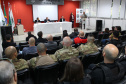 A Polícia Civil do Paraná promoveu na sexta-feira (14) a primeira edição do Curso de Orientação à Imprensa em Áreas de Conflito Armado, em Curitiba. Noções básicas sobre procedimentos policiais em locais de crime, atendimento pré-hospitalar de combate e instrução de tiro foram algumas das disciplinas ministradas no treinamento, que reuniu 20 jornalistas de veículos de comunicação paranaenses.  Curitiba, 17/06/2019  -  Foto: Divulgação Polícia Civil