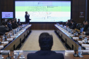 Também na reunião do secretariado desta terça-feira (18), o Instituto Paranaense de Desenvolvimento Econômico e Social (Ipardes) apresentou um estudo sobre as cidades do Paraná com menor Índice de Desenvolvimento Humano. A iniciativa listou 45 municípios com indicadores abaixo da média estadual, levando em consideração critérios como taxa de mortalidade, abandono escolar e emprego formal. Foto: José Fernando Ogura/ANPr