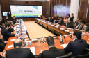 Os proprietários de veículos no Paraná podem contar com mais uma facilidade digital. Nesta terça-feira (18), durante a reunião do governador Carlos Massa Ratinho Junior com o secretariado, realizada no Palácio Iguaçu, foi lançado o Certificado de Registro e Licenciamento de Veículo Digital (CRLV).  -  Curitiba, 18/06/2019  -   Foto: Rodrigo Félix Leal/ANPr