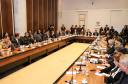 Os proprietários de veículos no Paraná podem contar com mais uma facilidade digital. Nesta terça-feira (18), durante a reunião do governador Carlos Massa Ratinho Junior com o secretariado, realizada no Palácio Iguaçu, foi lançado o Certificado de Registro e Licenciamento de Veículo Digital (CRLV).  -  Curitiba, 18/06/2019  -   Foto: Rodrigo Félix Leal/ANPr