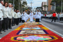 Procissão de Corpus Christi em Curitiba.  -  Foto: José Fernando Ogura/Arquivo ANPr