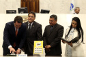 Comemoração de 100 de Convenção Batista na Assembléia Legislativa do Paraná, com homenagem do Governador Carlos Massa Ratinho JuniorFoto Gilson Abreu