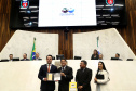 Comemoração de 100 de Convenção Batista na Assembléia Legislativa do Paraná, com homenagem do Governador Carlos Massa Ratinho JuniorFoto Gilson Abreu