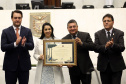 Comemoração de 100 de Convenção Batista na Assembléia Legislativa do Paraná, com homenagem do Governador Carlos Massa Ratinho JuniorFoto Gilson Abreu