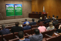 Governo do Estado entrega os três prêmios aos ganhadores do sorteio especial do Nota Paraná na Secretaria da Fazenda. Por ser o mês dos Namorados, o valor dos prêmios foi multiplicado por quatro e três contemplados recebem R$ 200 mil, R$ 120 mil e R$ 80 mil.  -  Curitiba, 19/06/2019  -  Foto: José Fernando Ogura/ANPr