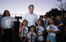 Londrina, no Norte do Paraná, ganhou uma unidade do projeto Arena Multiuso, espaço para atividades esportivas e de recreação, implantado pelo Governo do Estado, em parceria com o município. Instalada no conjunto residencial Vista Bela, a unidade foi entregue à comunidade pelo governador Carlos Massa Ratinho Junior, nesta quinta-feira (20). - Londrina, 20/06/2019 - Foto: Rodrigo Félix Leal/ANPr