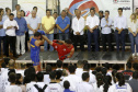 O governador Carlos Massa Ratinho Junior lançou nesta quinta-feira (20), no Ginásio Moringão, em Londrina, o Japs Combate, espécie de Jogos Abertos do Paraná voltado apenas para as lutas.  -  Londrina, 20/06/2019  -  Foto: Arnaldo Alves/ANPr