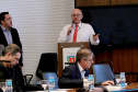 Governador Carlos Massa Ratinho Junior coordena reunião com a equipe de governo. Na foto, Luiz Henrique Fagundes  -  Curitiba, 25/06/2019  -  Foto: Valdelino Alves Pontes