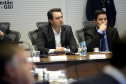 Governador Carlos Massa Ratinho Junior coordena reunião com a equipe de governo.  -  Curitiba, 25/06/2019  -  Foto: Jaelson Lucas/ANPr