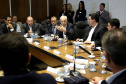 Governador Carlos Massa Ratinho Junior coordena reunião com a equipe de governo.  -  Curitiba, 25/06/2019  -  Foto: Jaelson Lucas/ANPr