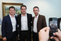 O governador Carlos Massa Ratinho Junior afirmou nesta terça-feira (25), no Palácio Iguaçu, durante o lançamento oficial do Conselho Gestor da Erva-Mate (Cogemate), que o Estado vai incentivar o desenvolvimento do cultivo da erva-mate e que o produto pode ser o propulsor de diversas iniciativas da gestão, como incentivo ao turismo, geração de emprego e industrialização da cadeia de alimentos.Foto: Rodrigo Felix Leal/ANPr