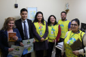 Os veículos especialmente destinados para o transporte de crianças, a condução coletiva de escolares, vans e ônibus foram inspecionados, nesta quarta-feira (26), em nova ação integrada da Força-Tarefa Infância Segura da Secretaria da Justiça, Família e Trabalho do Governo do Paraná.  -  Curitiba, 26/06/2019  -  Foto: Divulgação SEJUF