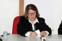 A Secretaria de Estado da Administração e da Previdência promoveu nesta quinta-feira (27) uma audiência para contratação emergencial da nova gestora da manutenção dos veículos do Estado.   -  Curitiba, 27/06/2019  -  Foto:  Carlos Winnikes 