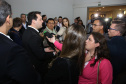 O governador Carlos Massa Ratinho Junior lançou nesta quinta-feira (27), em Foz do Iguaçu, durante o fórum internacional de inovação ThinkinG, o Paraná Inteligência Artificial (PIÁ). É o primeiro programa de inteligência artificial do Brasil focado na prestação de serviços à população. Foto: Jaelson Lucas/ANPr