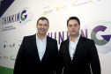 O governador Carlos Massa Ratinho Junior lançou nesta quinta-feira (27), em Foz do Iguaçu, durante o fórum internacional de inovação ThinkinG, o Paraná Inteligência Artificial (PIÁ). É o primeiro programa de inteligência artificial do Brasil focado na prestação de serviços à população. . Foto: Jaelson Lucas/ANPr