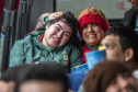 Encerrando as atividades do primeiro semestre do Porto Escola, a equipe da Diretoria de Meio Ambiente da Portos do Paraná recebeu nesta quinta-feira (27) 160 alunos com necessidades especiais da Escola Municipal Eva Cavani, de Paranaguá.  -  Curitiba, 27/06/2019  -  Foto: Cládio Neves/Portos do Paraná