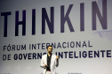Fórum Internacional de Inovação ThinkinG. Na foto, Dariush Zomorrodi - Canadá  -  Foz do Iguaçu, 27/06/2019  -  Foto: Jaelson Lucas/ANPr