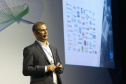 Fórum Internacional de Inovação ThinkinG. Na foto, Shaul Shashoua - Israel  -  Foz do Iguaçu, 27/06/2019  -  Foto: Jaelson Lucas/ANPr