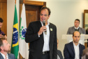 Diretor do Departamento de Apoio à Pessoa com Deficiência e de Políticas Públicas para Acessibilidade da Secretaria Estadual de Justiça, Família e Trabalho, Felipe Braga Côrtes, nesta terça-feira (02), no Palácio Iguaçu. Curitiba, 02/07/2019 -Foto: Geraldo Bubniak/ANPr