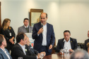 Deputado Evandro Araújo, nesta terça-feira (02), no Palácio Iguaçu. Curitiba, 02/07/2019 -Foto: Geraldo Bubniak/ANPr