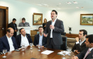 O governador Carlos Massa Ratinho Junior recebe no Palácio Iguaçu representantes das APAES para assinatura de Termo Aditivo. Curitiba, 02/07/2019  -  Foto: Rodrigo Félix Leal/ANPr
