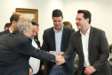 O governador Carlos Massa Ratinho Junior recebe no Palácio Iguaçu representantes das APAES para assinatura de Termo Aditivo. Curitiba, 02/07/2019  -  Foto: Rodrigo Félix Leal/ANPr