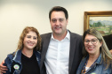 O governador Carlos Massa Ratinho Junior recebe no Palácio Iguaçu representantes das APAES para assinatura de Termo Aditivo. Curitiba, 02/07/2019  -  Foto: Rodrigo Félix Leal/ANPr