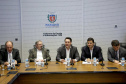 Governador Carlos Massa Ratinho Junior durante reunião com executivos da Klabin  -  Curitiba, 02/07/2019  -  Foto: Jaelson Lucas/ANPr